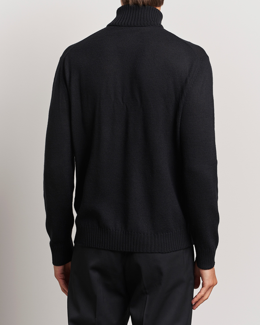 Herre | Gensere | Jil Sander | Virgil Wool Roll Neck Sweater Black