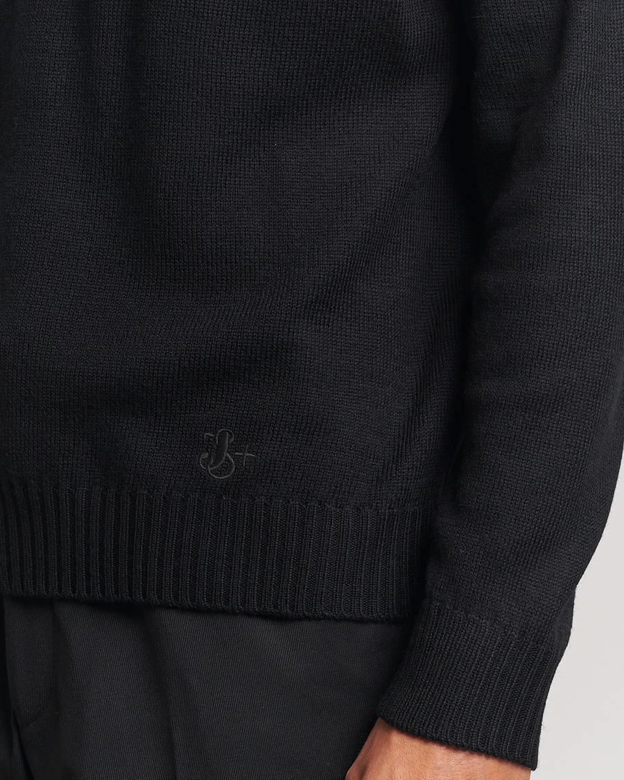 Herre | Gensere | Jil Sander | Virgil Wool Roll Neck Sweater Black