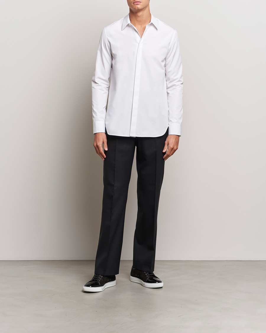 Herre | Skjorter | Jil Sander | Regular Fit Poplin Shirt White