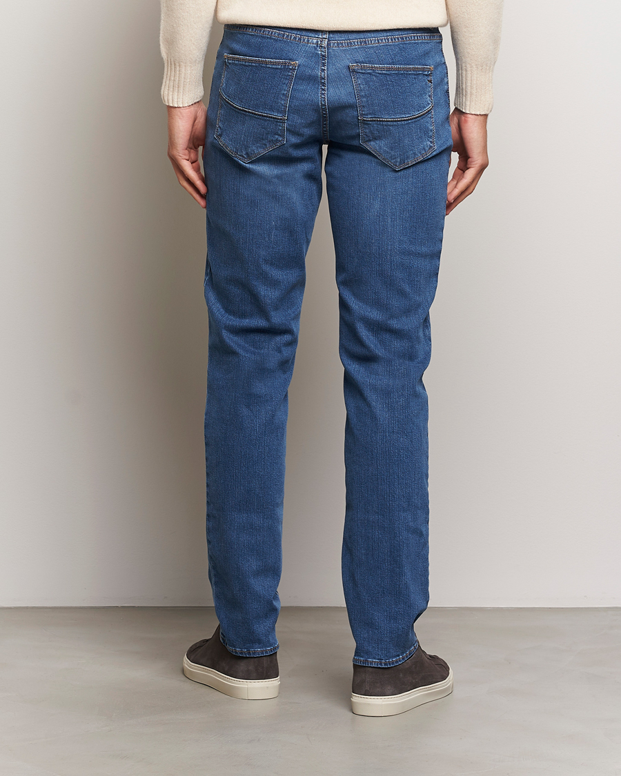 Herre | Bukser | Brax | Cadiz Premium Flex Denim Blue Used
