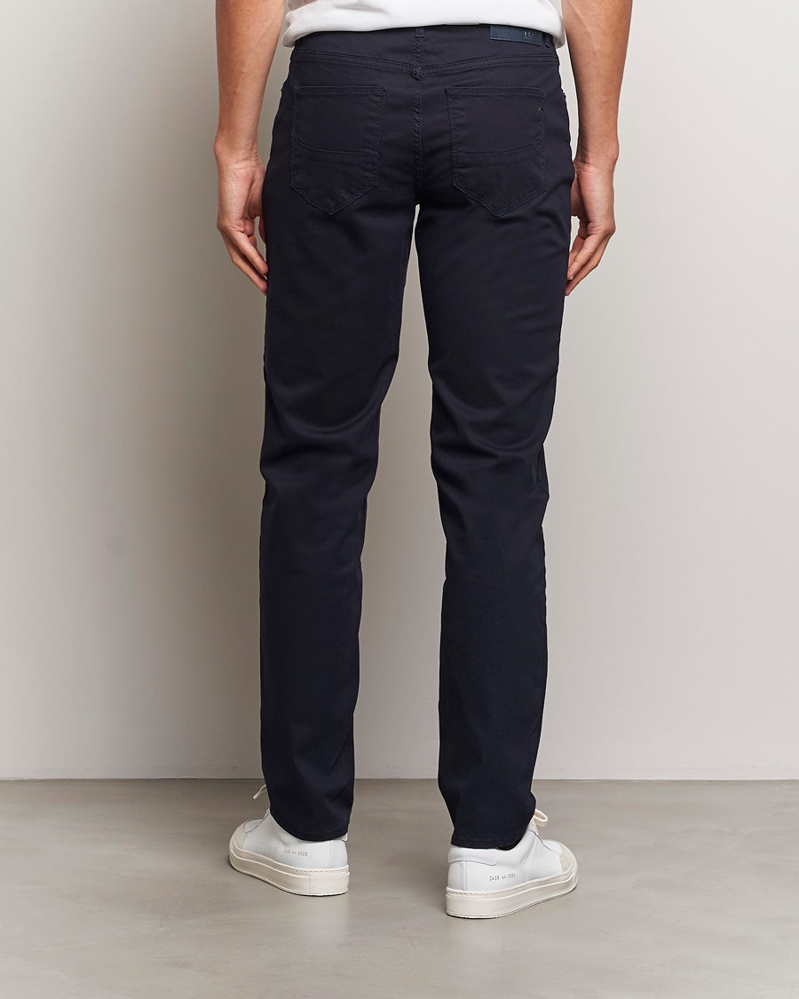 Herre | Bukser | Brax | Cadiz Cotton Satin 5-Pocket Pants Perma Blue