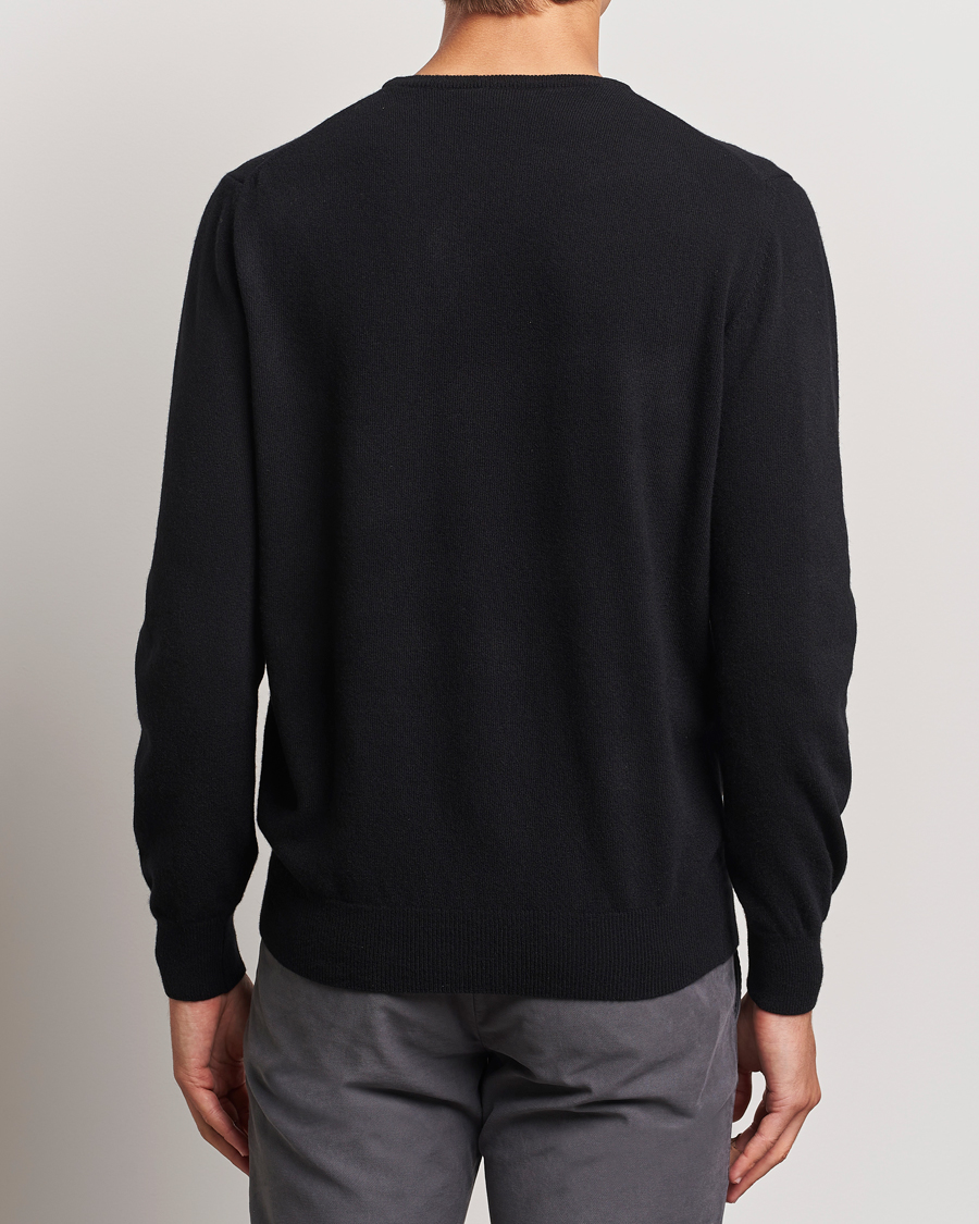 Herre | Gensere | Morgano | Wool/Cashmere Crewneck Black