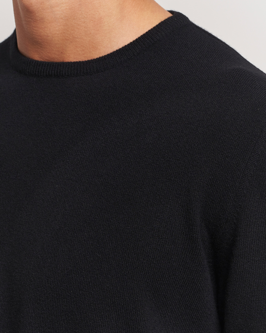 Herre | Gensere | Morgano | Wool/Cashmere Crewneck Black