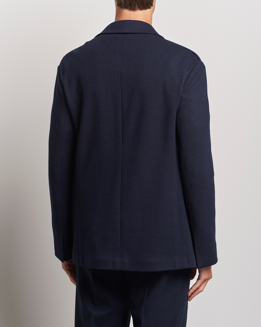 Herre | Dressjakker | Lanvin | Unconstructed Wool Blazer Navy
