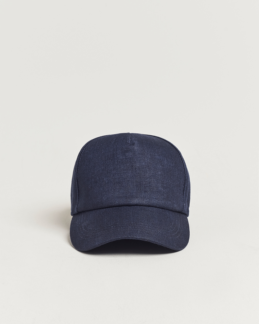 Herre | Wigéns Baseball Linen Cap Navy | Wigéns | Baseball Linen Cap Navy