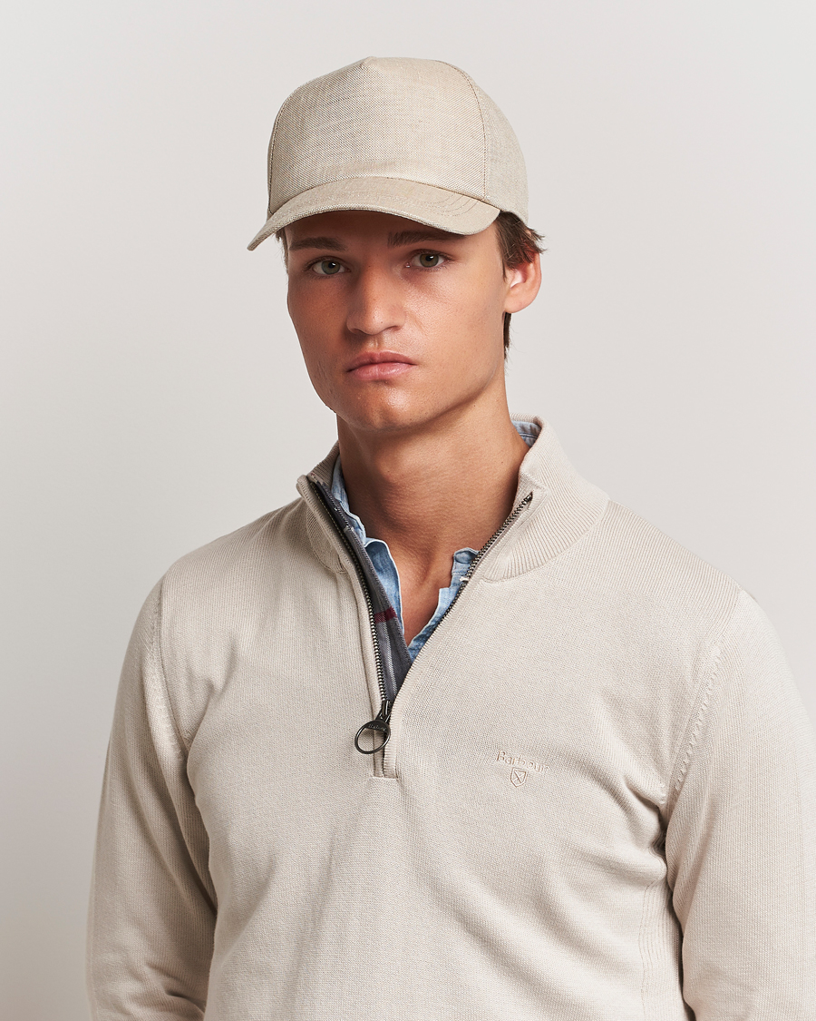 Herre | Assesoarer | Wigéns | Baseball Linen Cap Sand