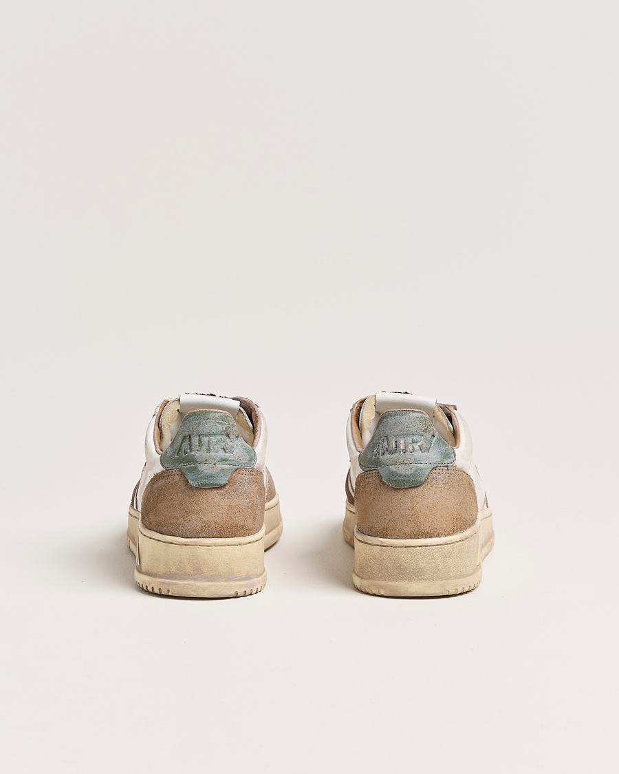 Herre | Autry Super Vintage Low Leather/Suede Sneaker Cyprs/Cognac | Autry | Super Vintage Low Leather/Suede Sneaker Cyprs/Cognac