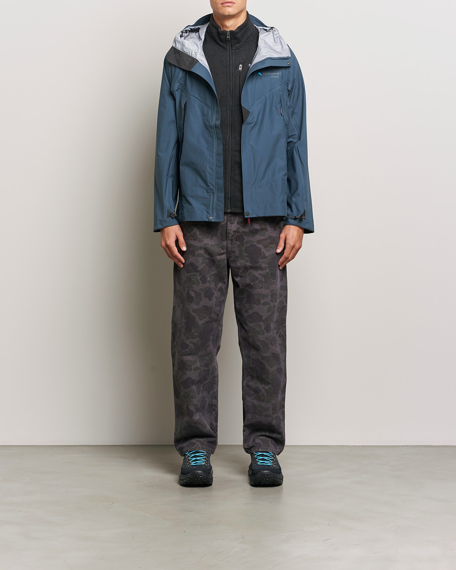 Herre | Jakker | Klättermusen | Asynja Lightweight Waterproof Jacket Midnight Blue