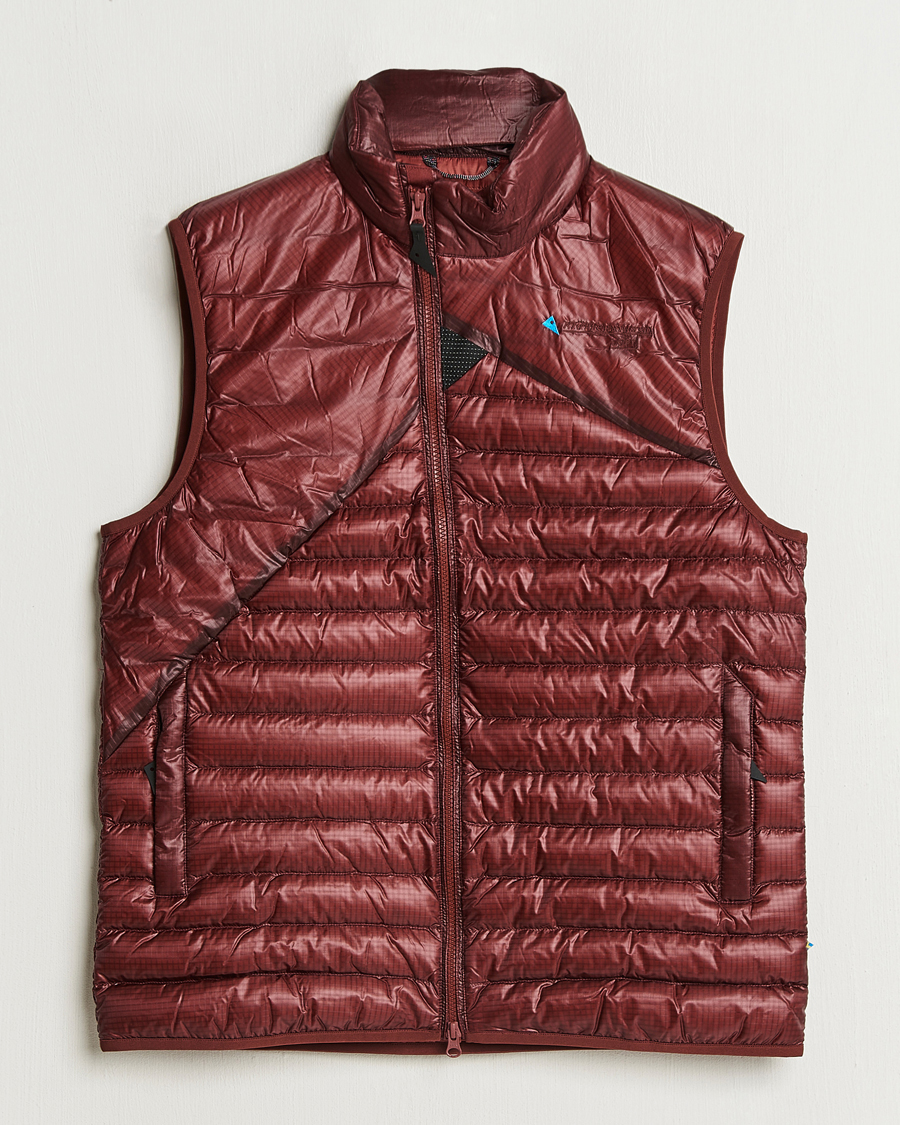 Herre | Jakker | Klättermusen | Lopt Lightweight Down Vest Madder Red