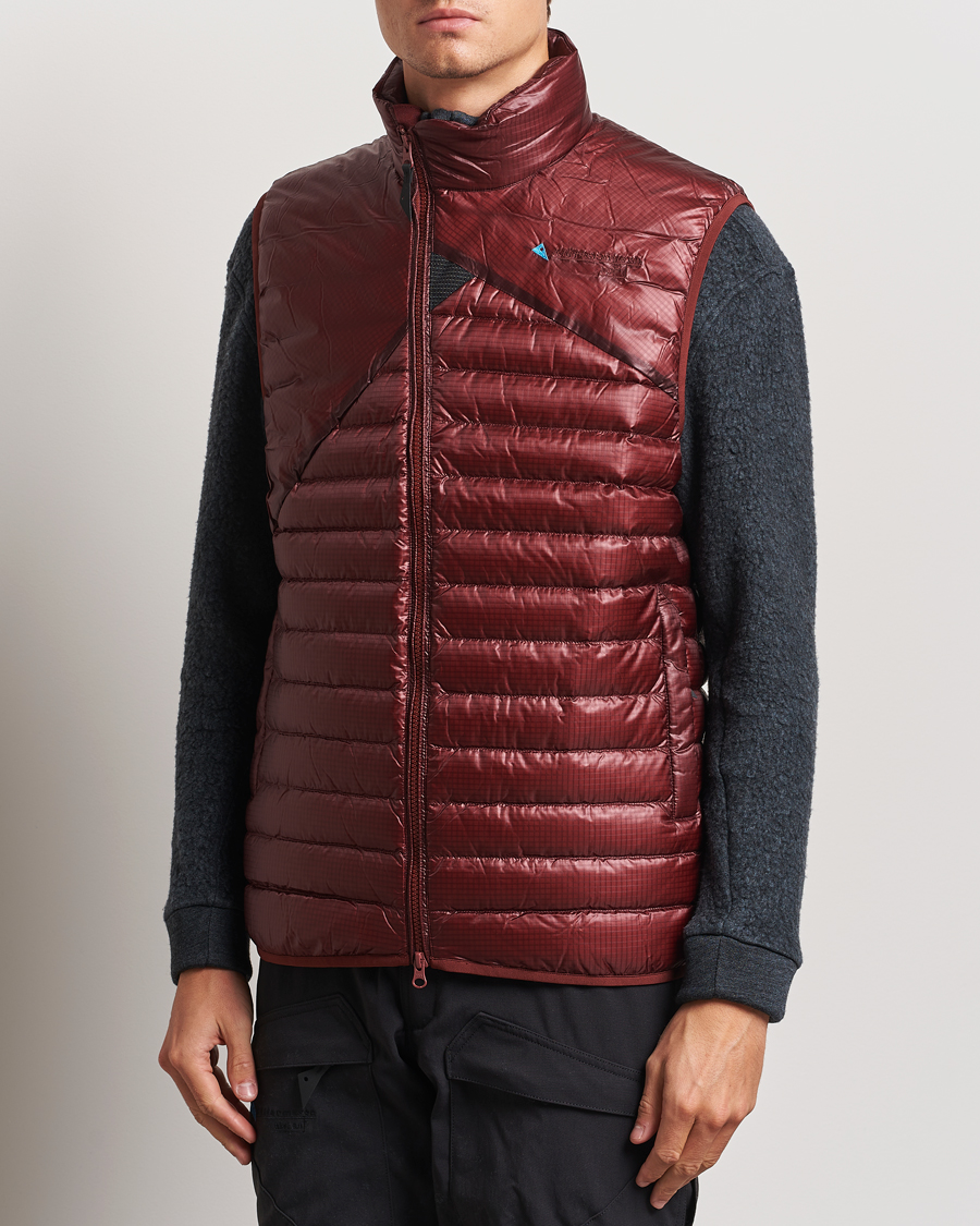 Herre | Jakker | Klättermusen | Lopt Lightweight Down Vest Madder Red
