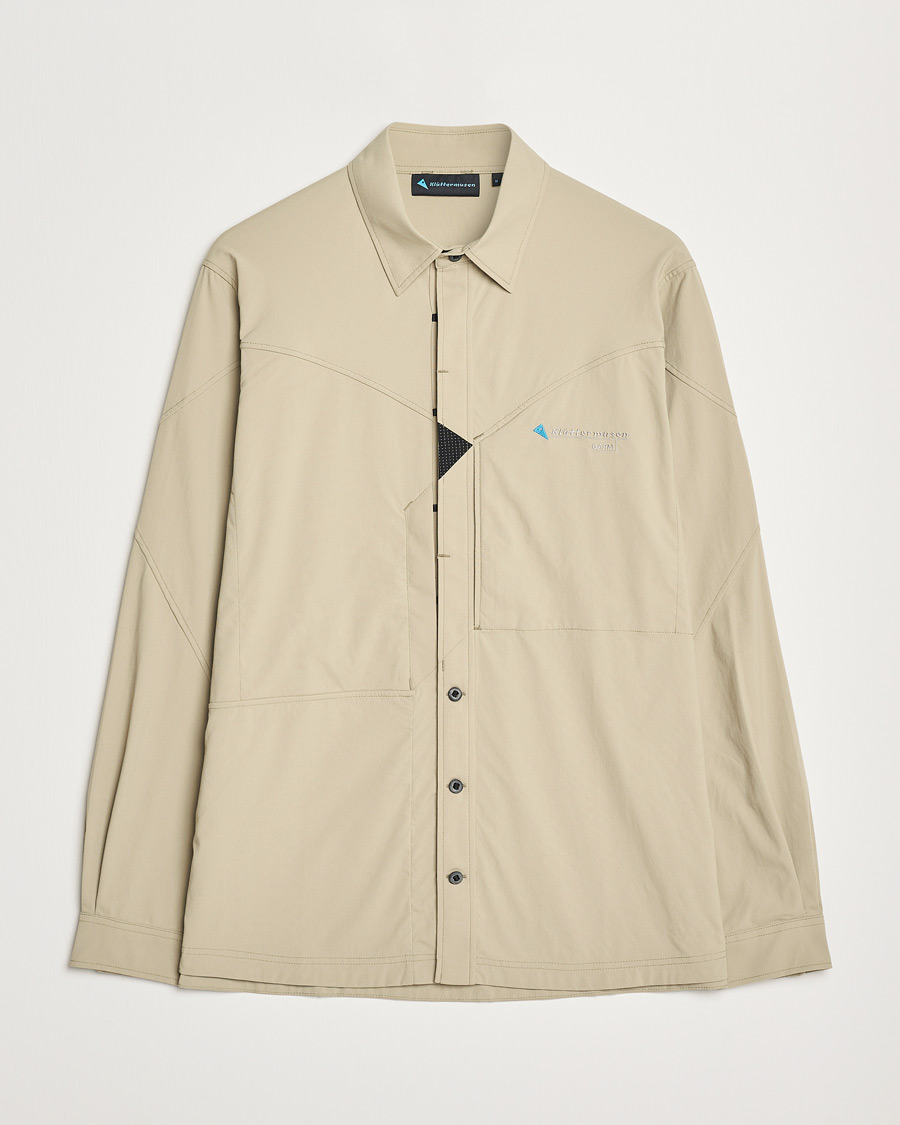 Herre | Skjorter | Klättermusen | Garm Technical Outdoor Shirt Silver Green