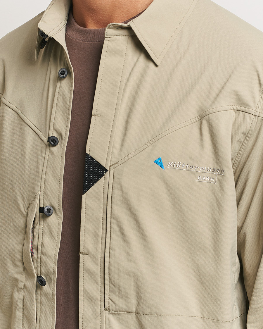 Herre | Skjorter | Klättermusen | Garm Technical Outdoor Shirt Silver Green