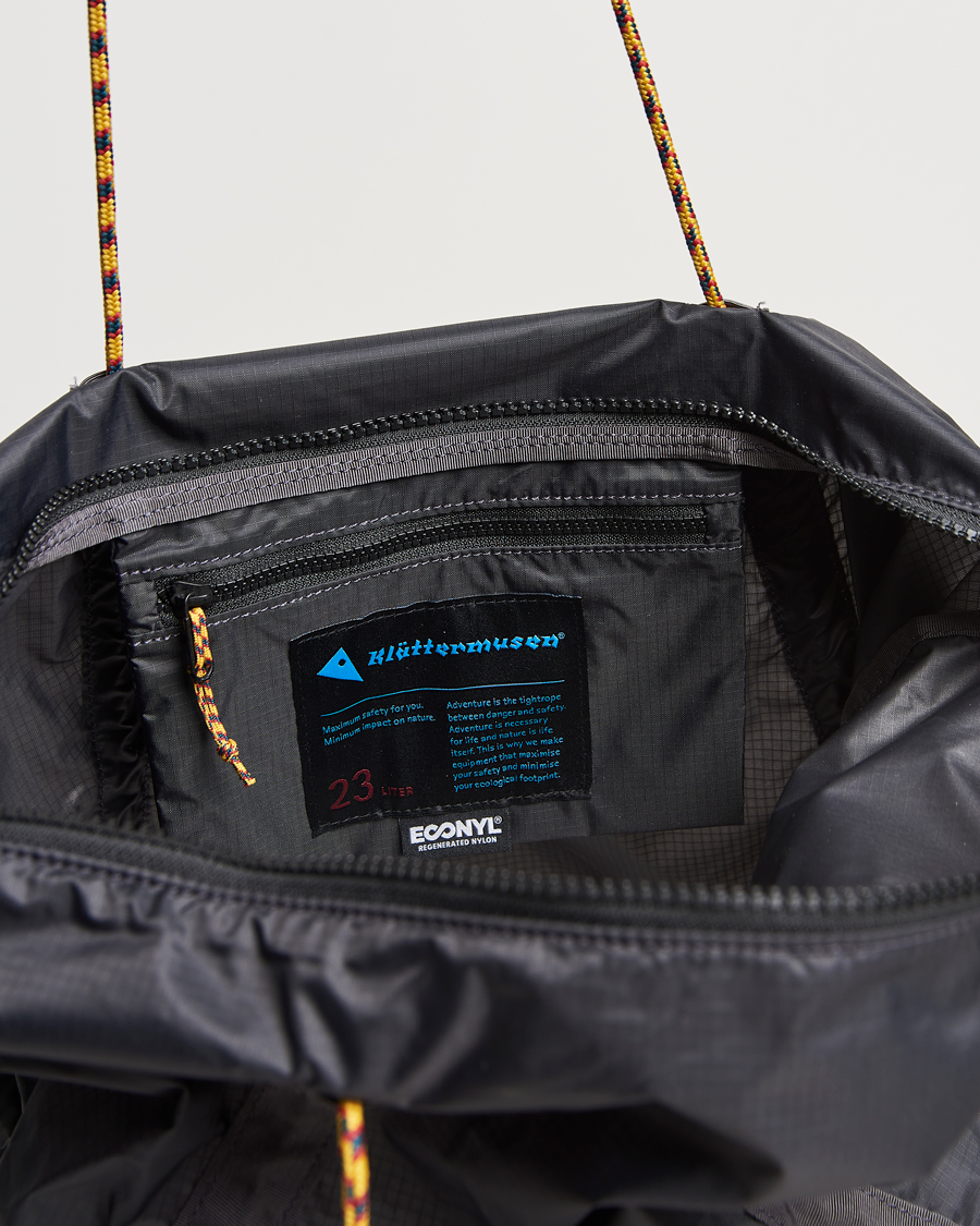 Herre | Vesker | Klättermusen | KlättermusenGebo 23L Lightweight TotebagRaven