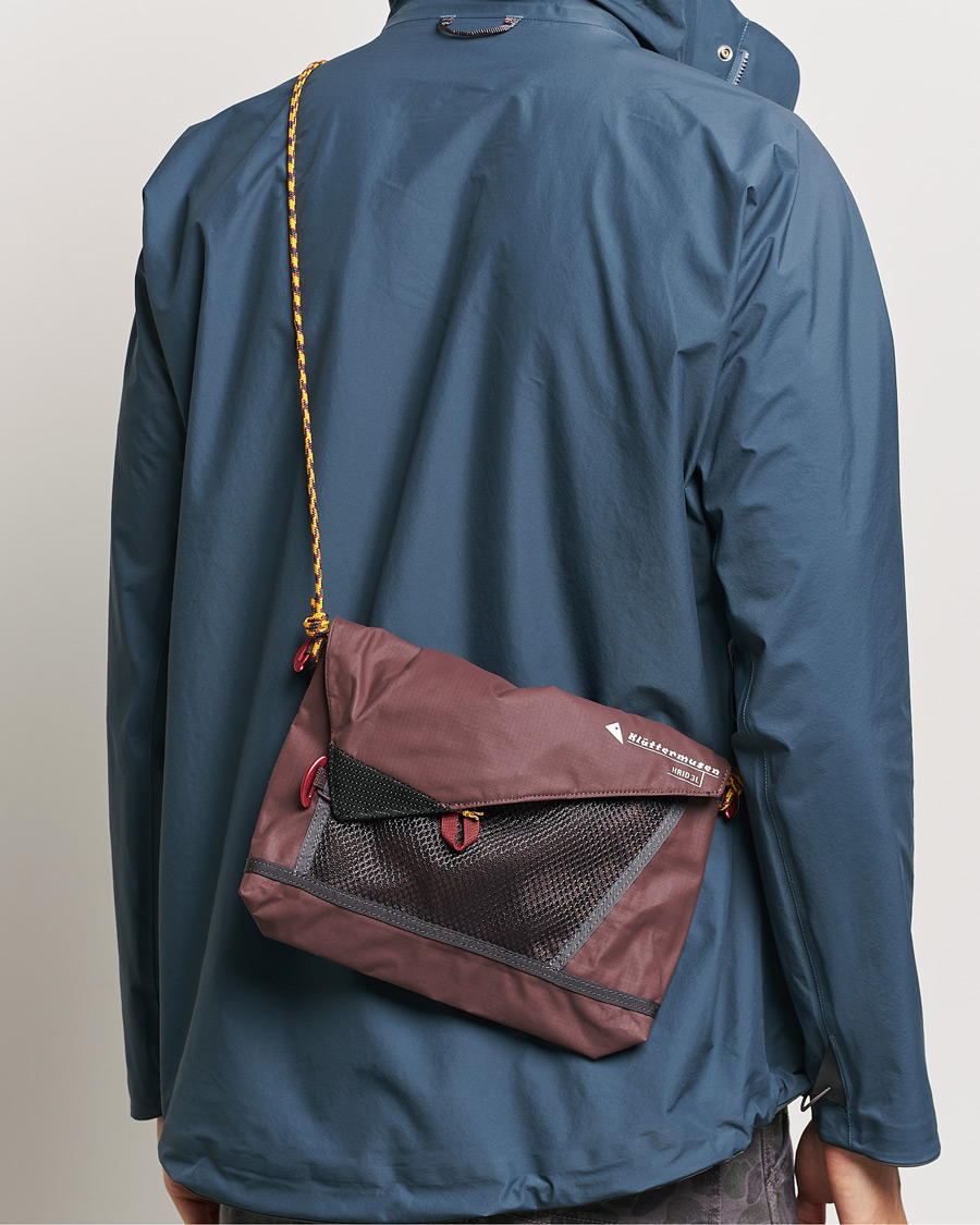 Herre | Klättermusen Hrid 3L Accessory Bag Amaranth Red | Klättermusen | Hrid 3L Accessory Bag Amaranth Red