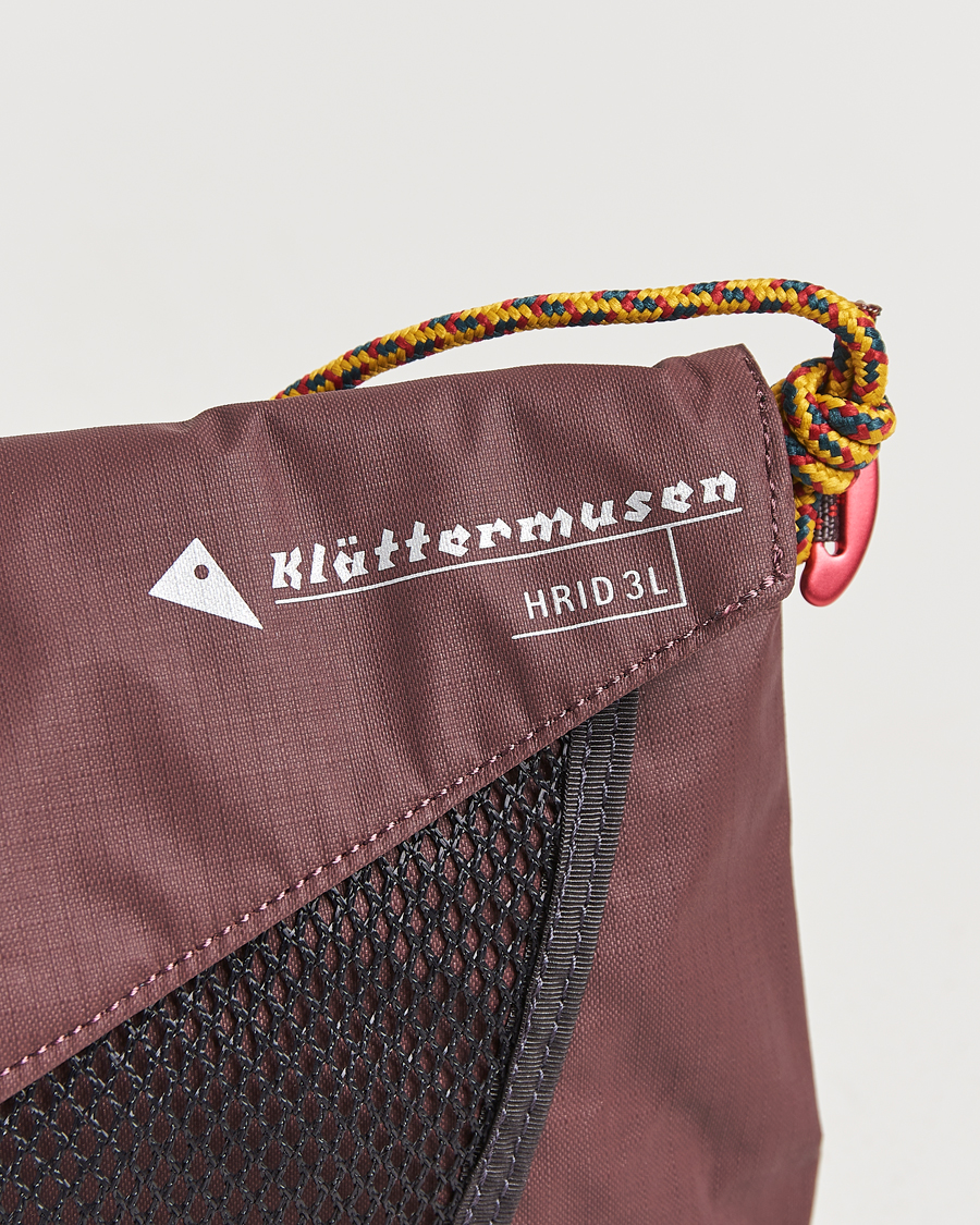 Herre | Klättermusen Hrid 3L Accessory Bag Amaranth Red | Klättermusen | Hrid 3L Accessory Bag Amaranth Red