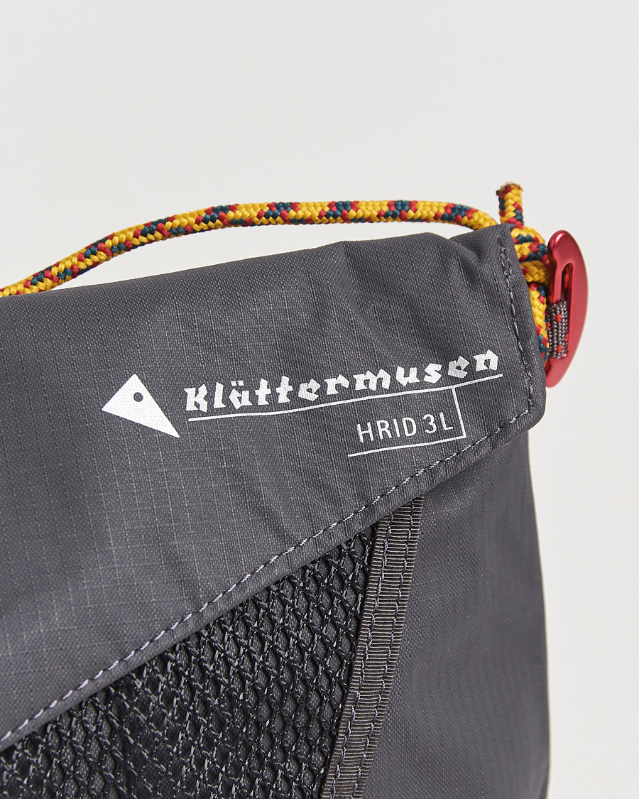 Herre | Vesker | Klättermusen | Hrid 3L Accessory Bag Raven