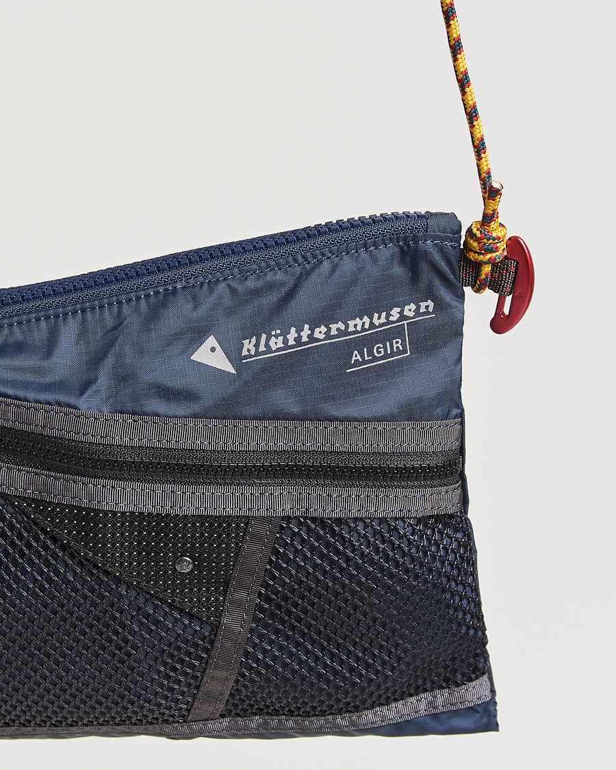 Herre | Klättermusen Algir Accessory Bag Medium Indigo Blue | Klättermusen | Algir Accessory Bag Medium Indigo Blue