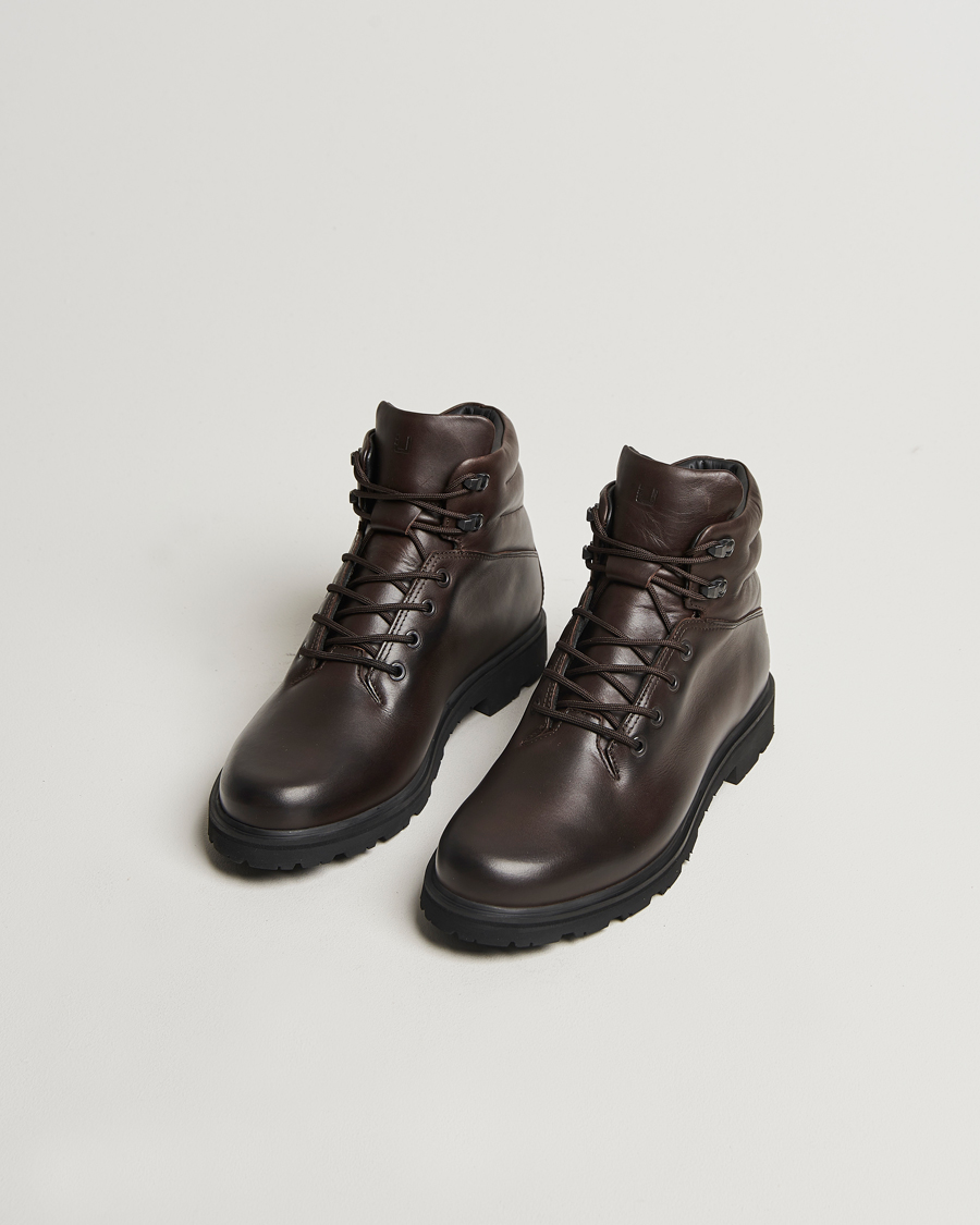 Herre | Støvler | UBR | Black Storm Leather Boot Dark Brown