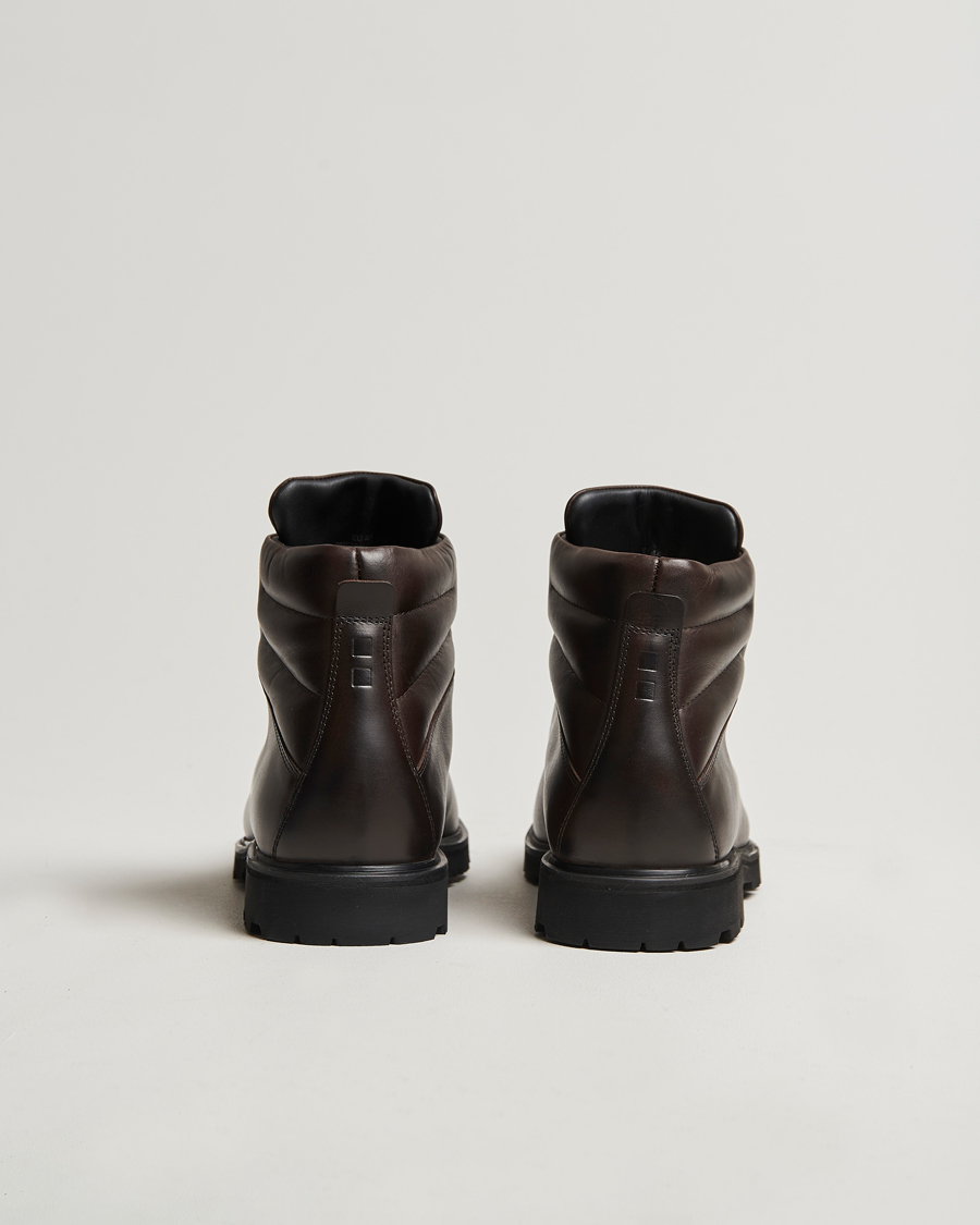 Herre | Støvler | UBR | Black Storm Leather Boot Dark Brown