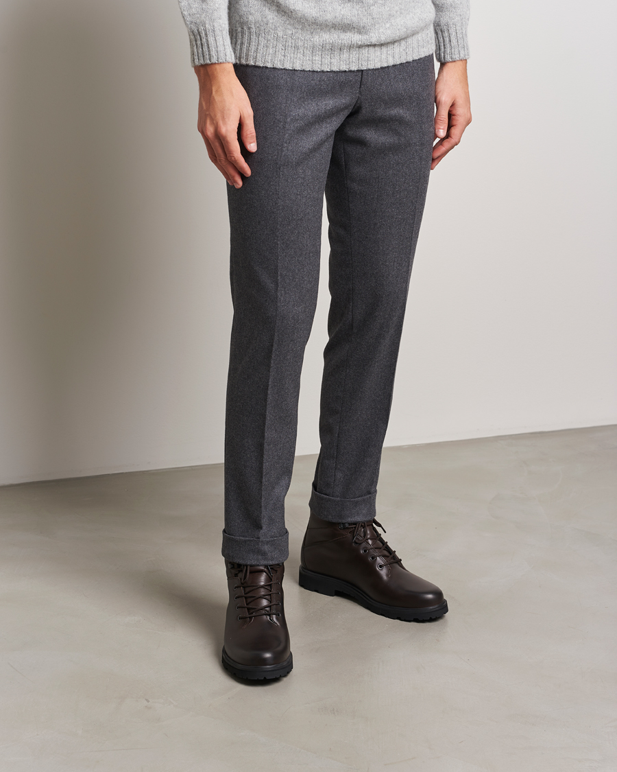 Herre | Støvler | UBR | Black Storm Leather Boot Dark Brown