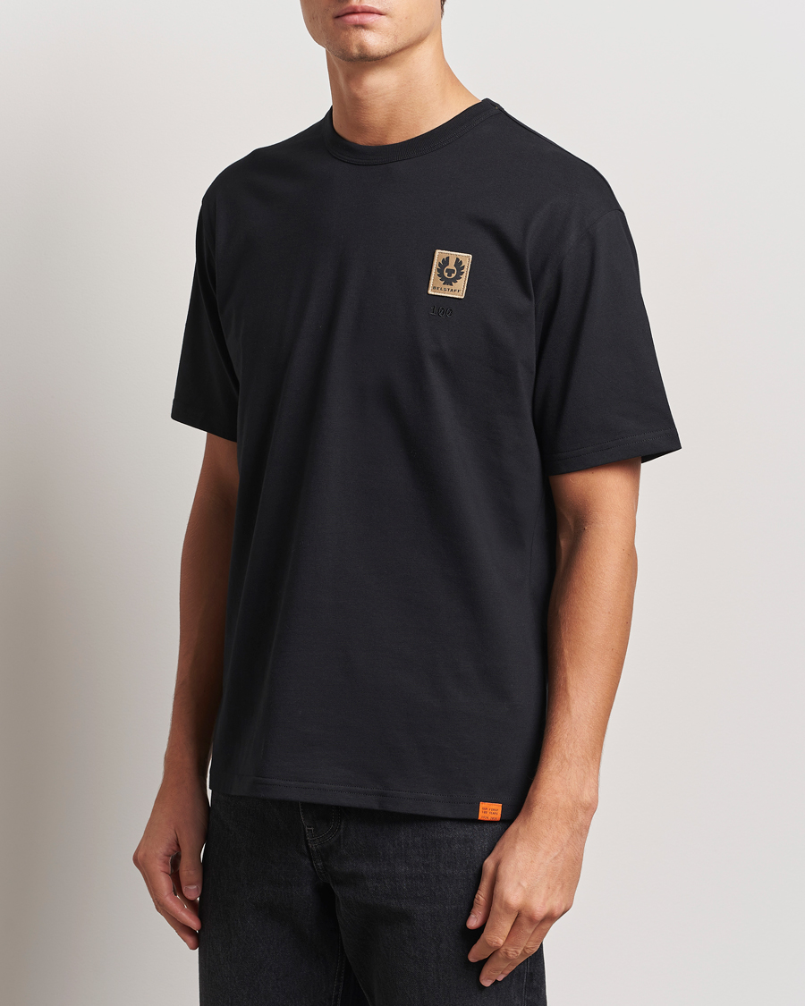 Herre | T-Shirts | Belstaff | Centenary Patch T-Shirt Black