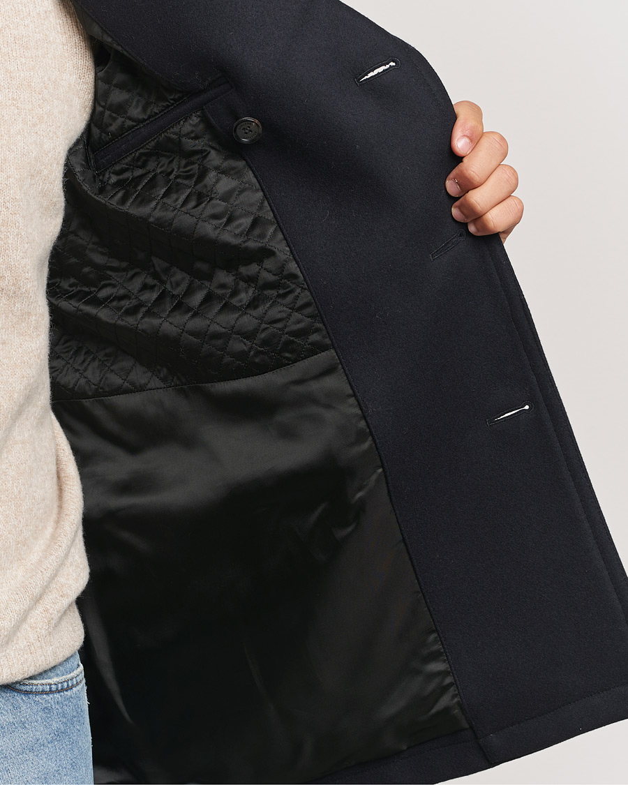 Herre | Jakker | Belstaff | Milford Wool Peacoat Ink Blue