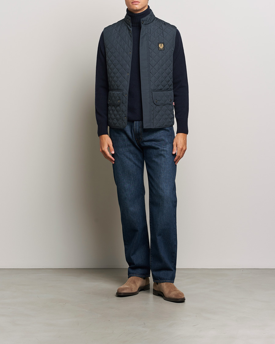 Herre | Jakker | Belstaff | Icon Gilet Dark Navy