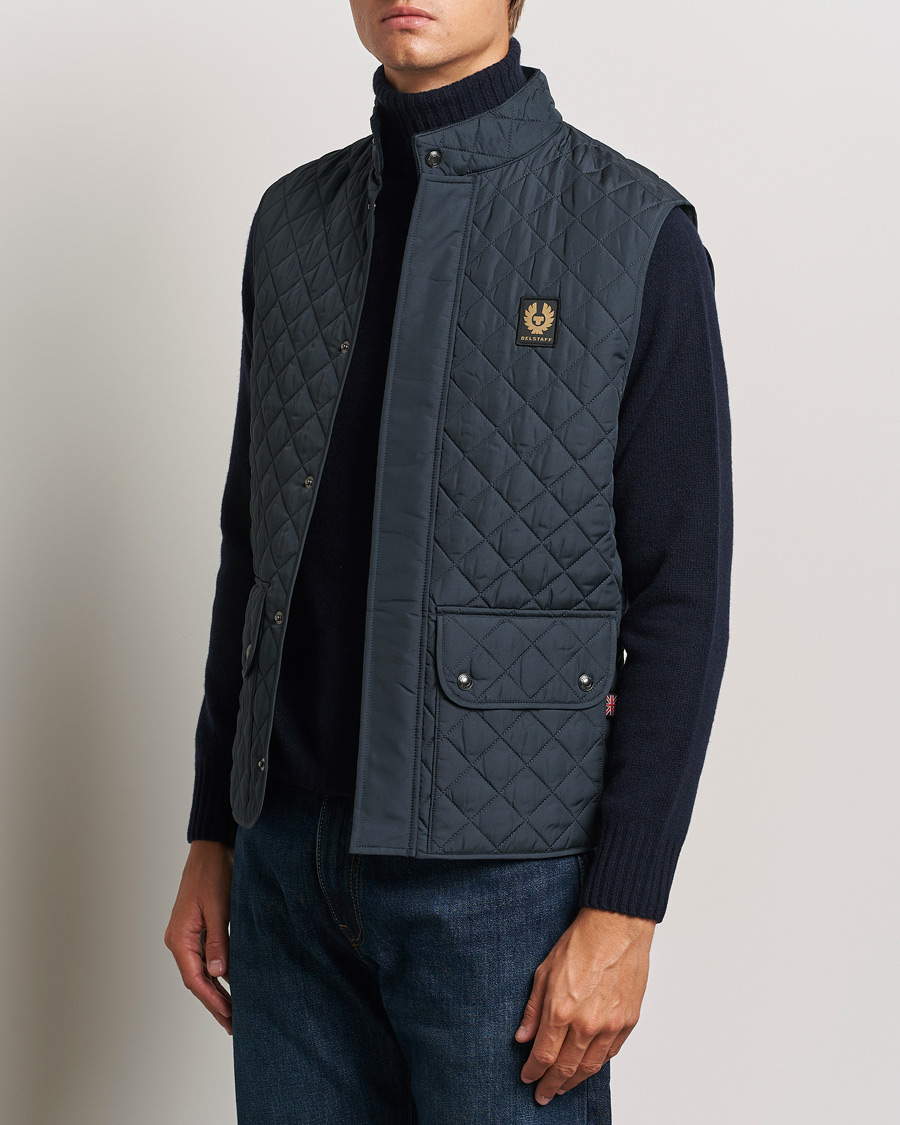 Herre | Jakker | Belstaff | Icon Gilet Dark Navy