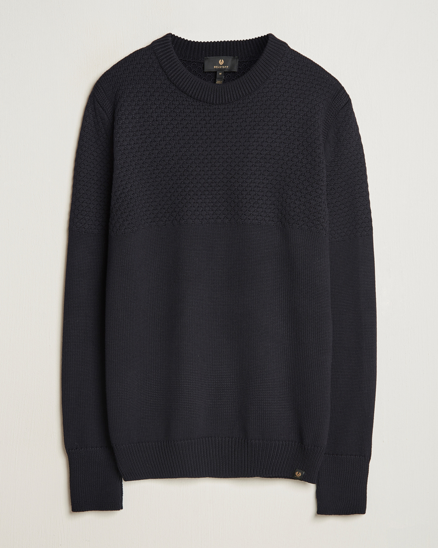 Herre | Gensere | Belstaff | Sternway Knitted Crewneck Dark Ink