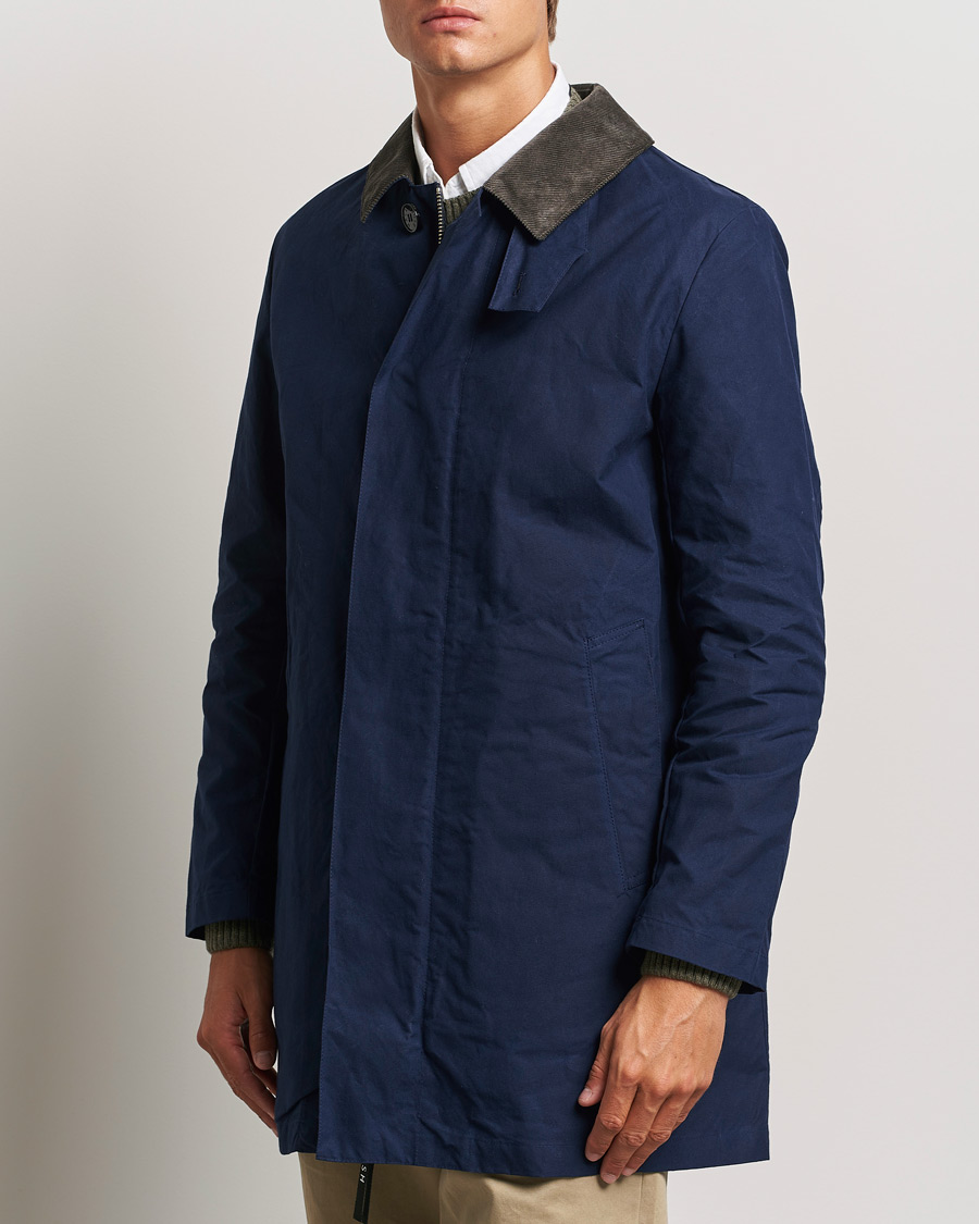 Herre | Jakker | Mackintosh | Norfolk Coat Navy