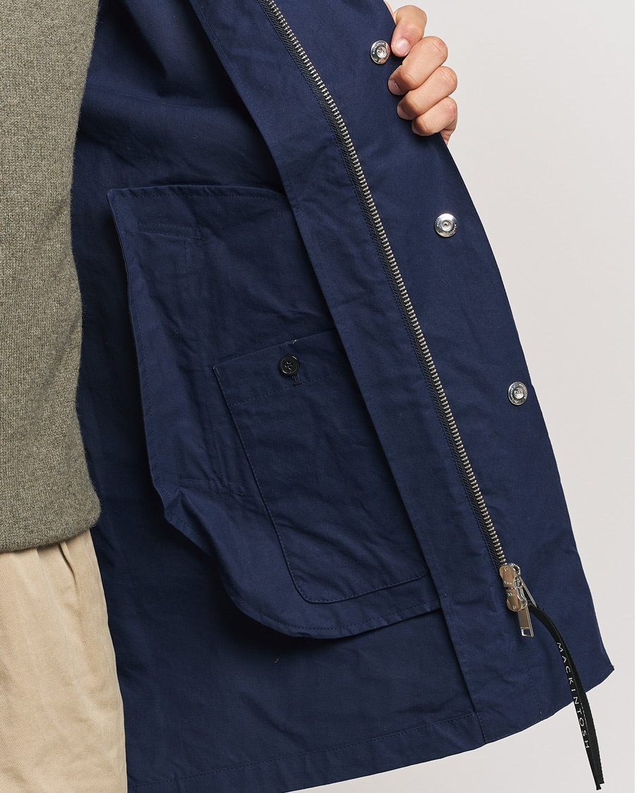 Herre | Jakker | Mackintosh | Norfolk Coat Navy
