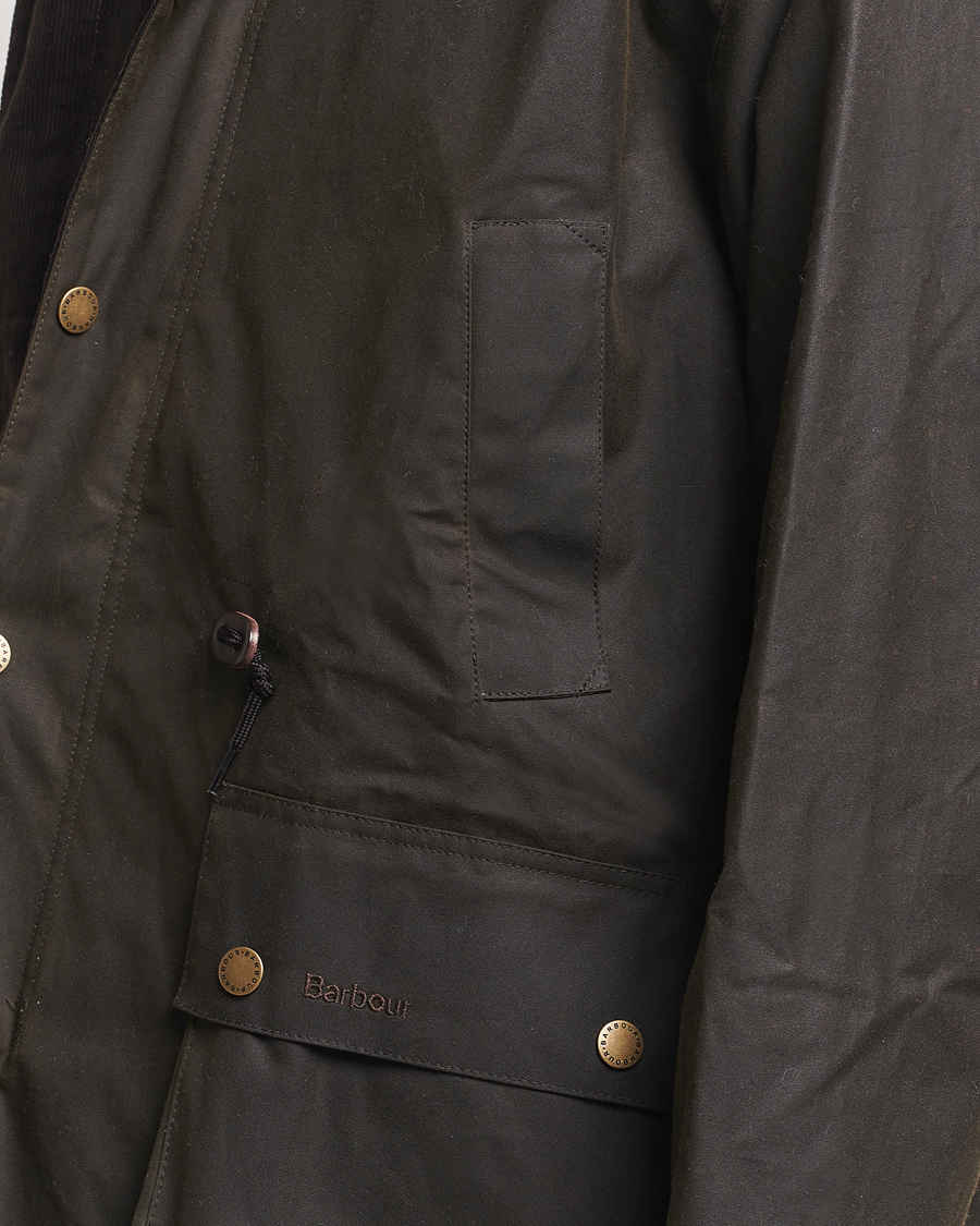 Herre | Jakker | Barbour Heritage | Bedale Wax Trench Coat Olive