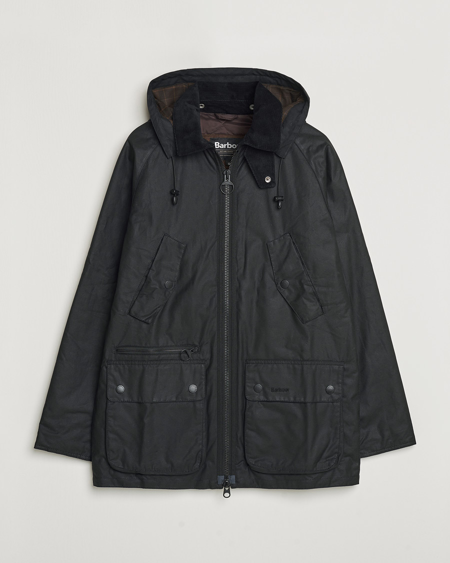 Herre | Jakker | Barbour Heritage | Re-Engineered Beaufort Wax Jacket Black