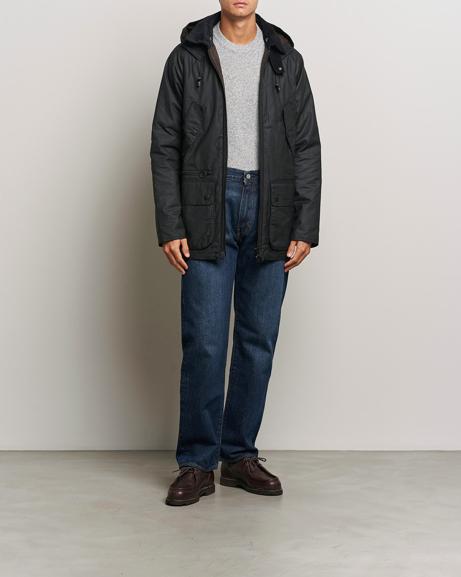 Herre | Jakker | Barbour Heritage | Re-Engineered Beaufort Wax Jacket Black