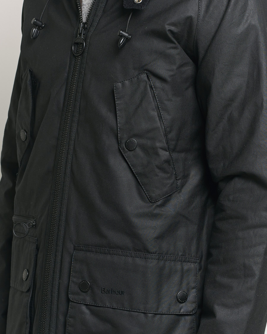 Herre | Jakker | Barbour Heritage | Re-Engineered Beaufort Wax Jacket Black