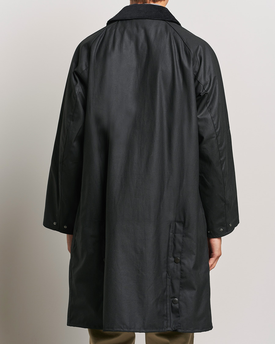 Herre | Jakker | Barbour Heritage | Modfied Exmoore Wax Coat Black