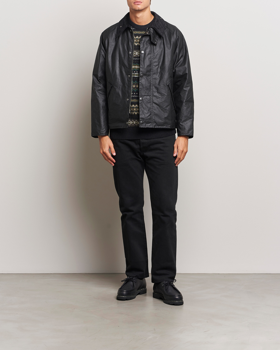 Herre | Jakker | Barbour Heritage | Transport Wax Jacket Black