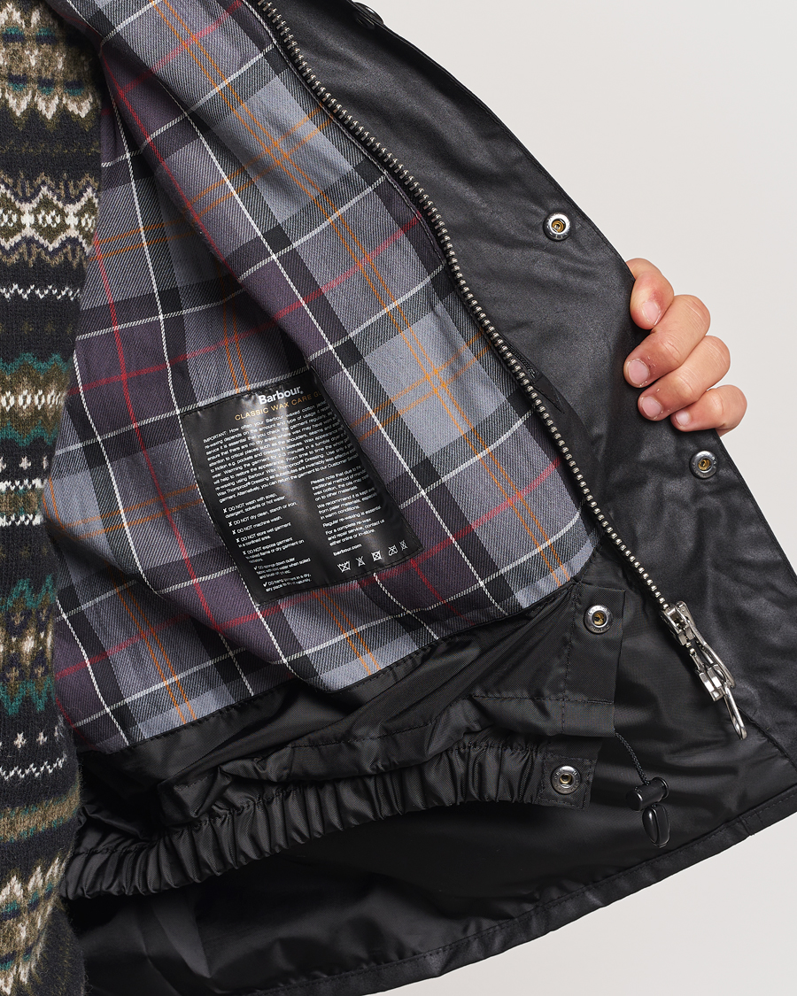 Herre | Jakker | Barbour Heritage | Transport Wax Jacket Black