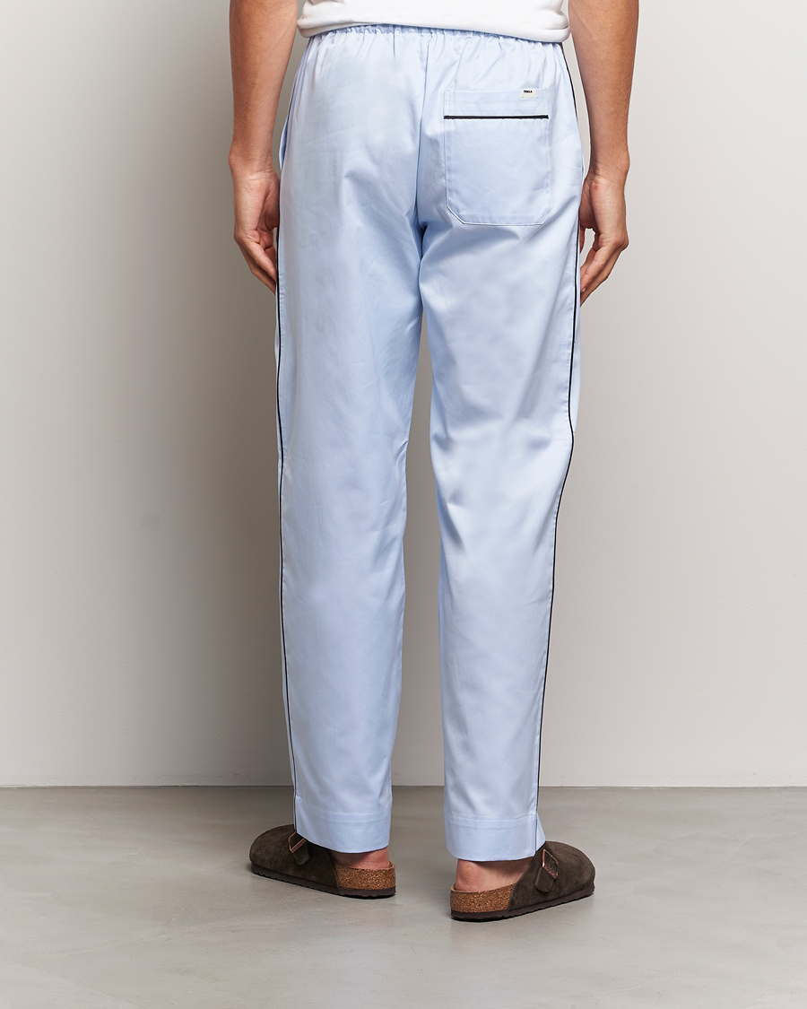 Herre | Pyjamaser og badekåper | Tekla | Sateen Pyjama Pants Bellhop Blue