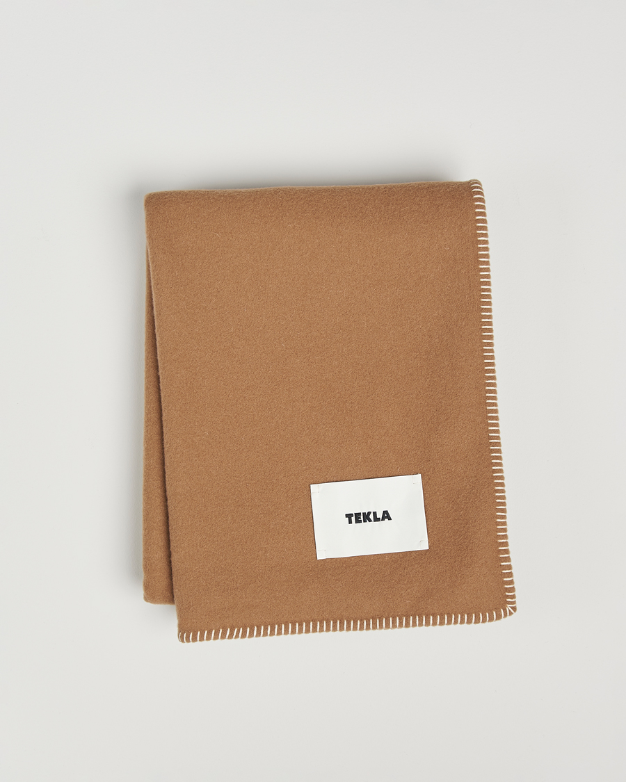 Herre | Tekstiler | Tekla | Lambswool Blanket Oak