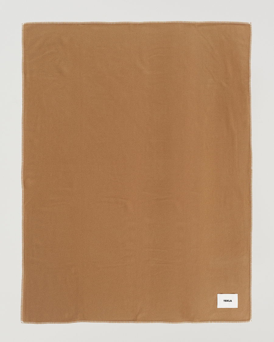 Herre | Tekstiler | Tekla | Lambswool Blanket Oak
