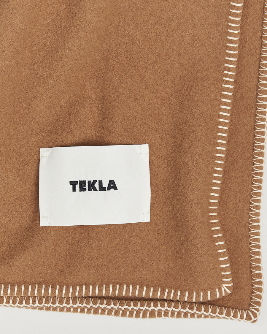 Herre | Tekstiler | Tekla | Lambswool Blanket Oak