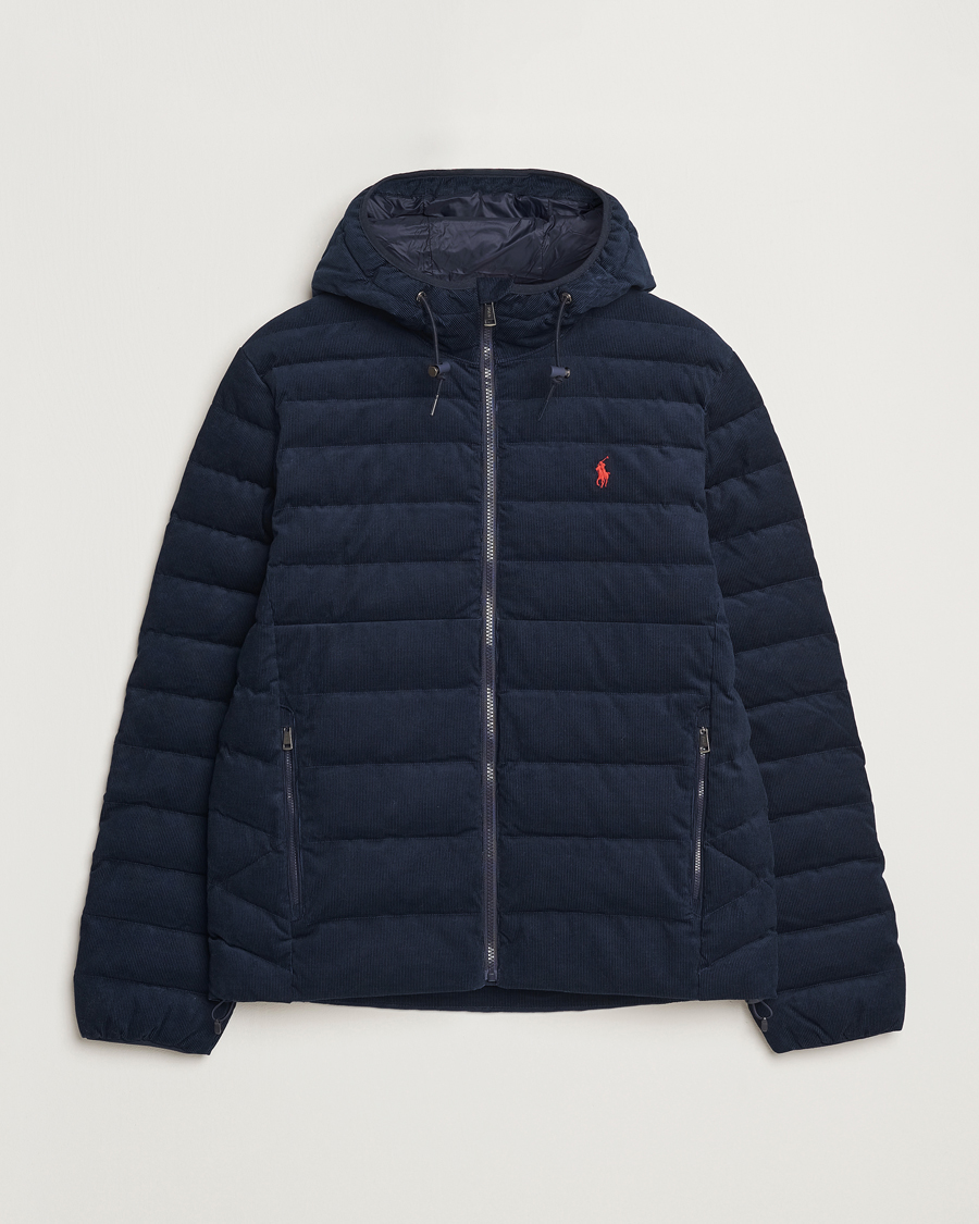 Herre | Jakker | Polo Ralph Lauren | Corduroy Lightweight Jacket Aviator Navy