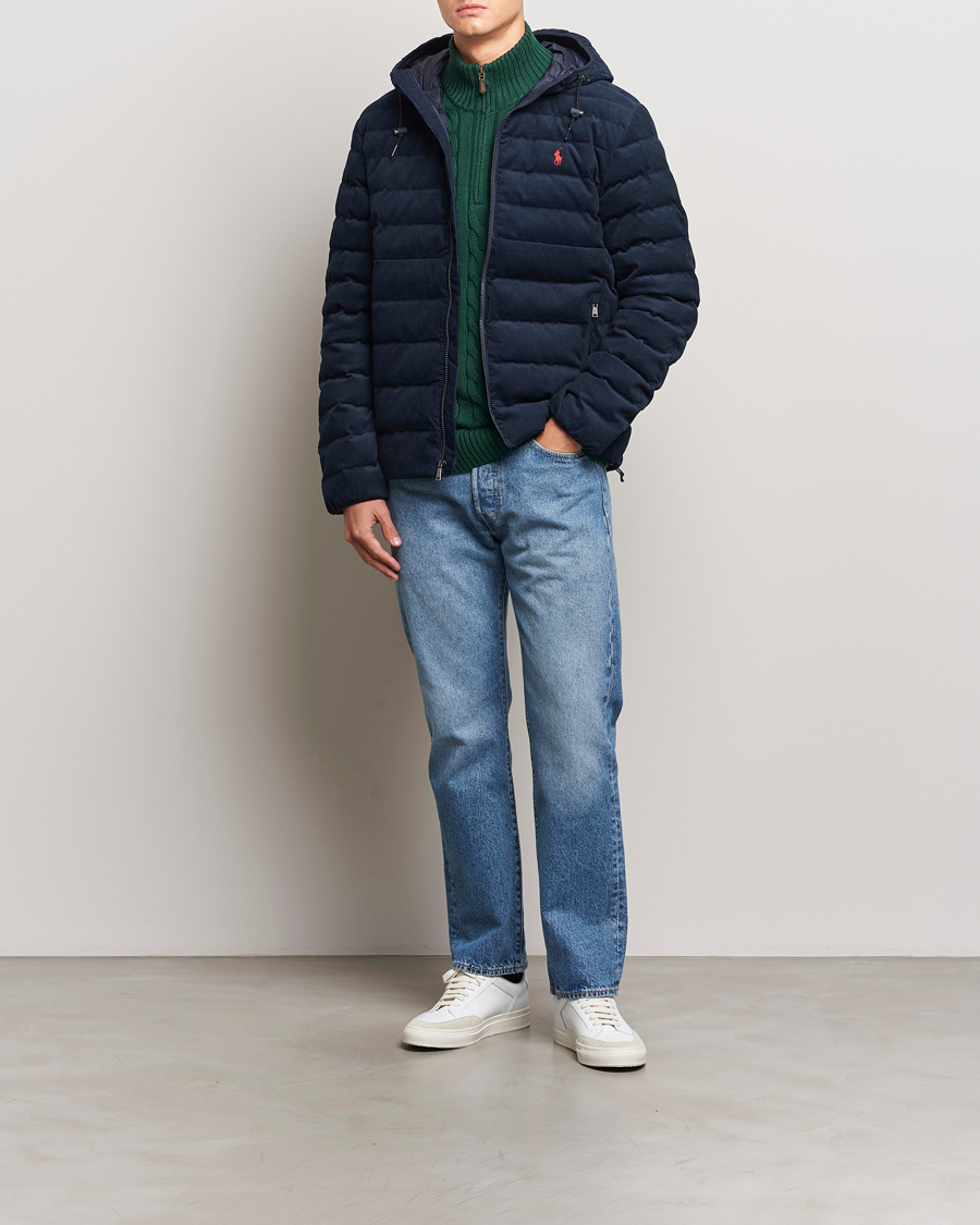Herre | Jakker | Polo Ralph Lauren | Corduroy Lightweight Jacket Aviator Navy