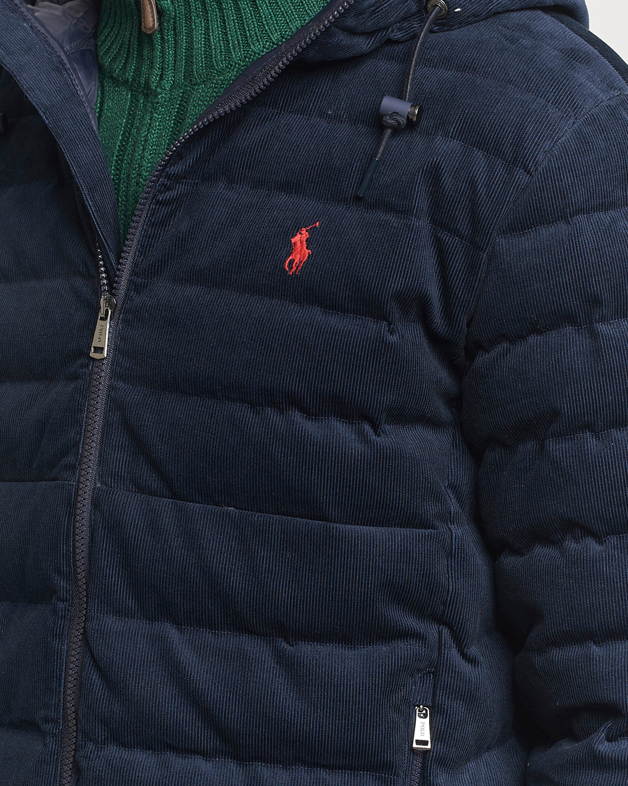 Herre | Jakker | Polo Ralph Lauren | Corduroy Lightweight Jacket Aviator Navy