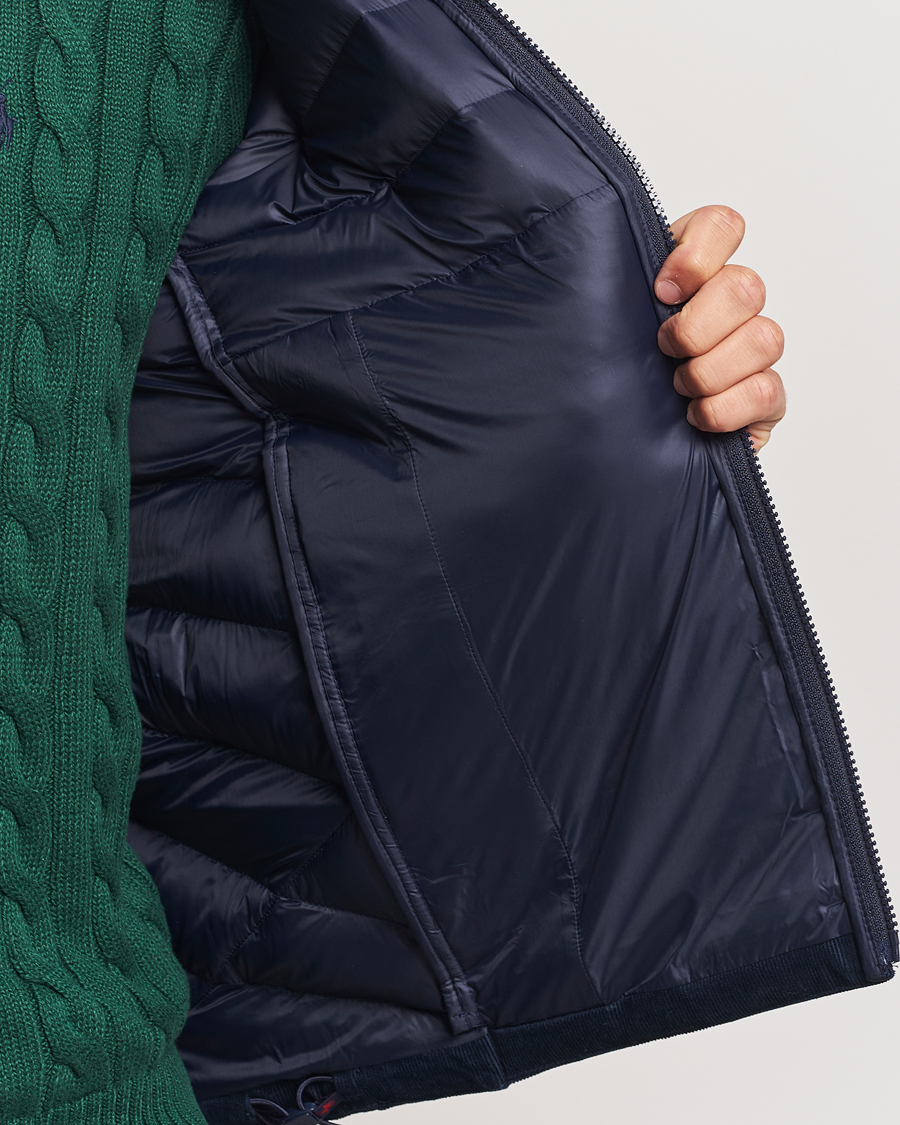 Herre | Jakker | Polo Ralph Lauren | Corduroy Lightweight Jacket Aviator Navy