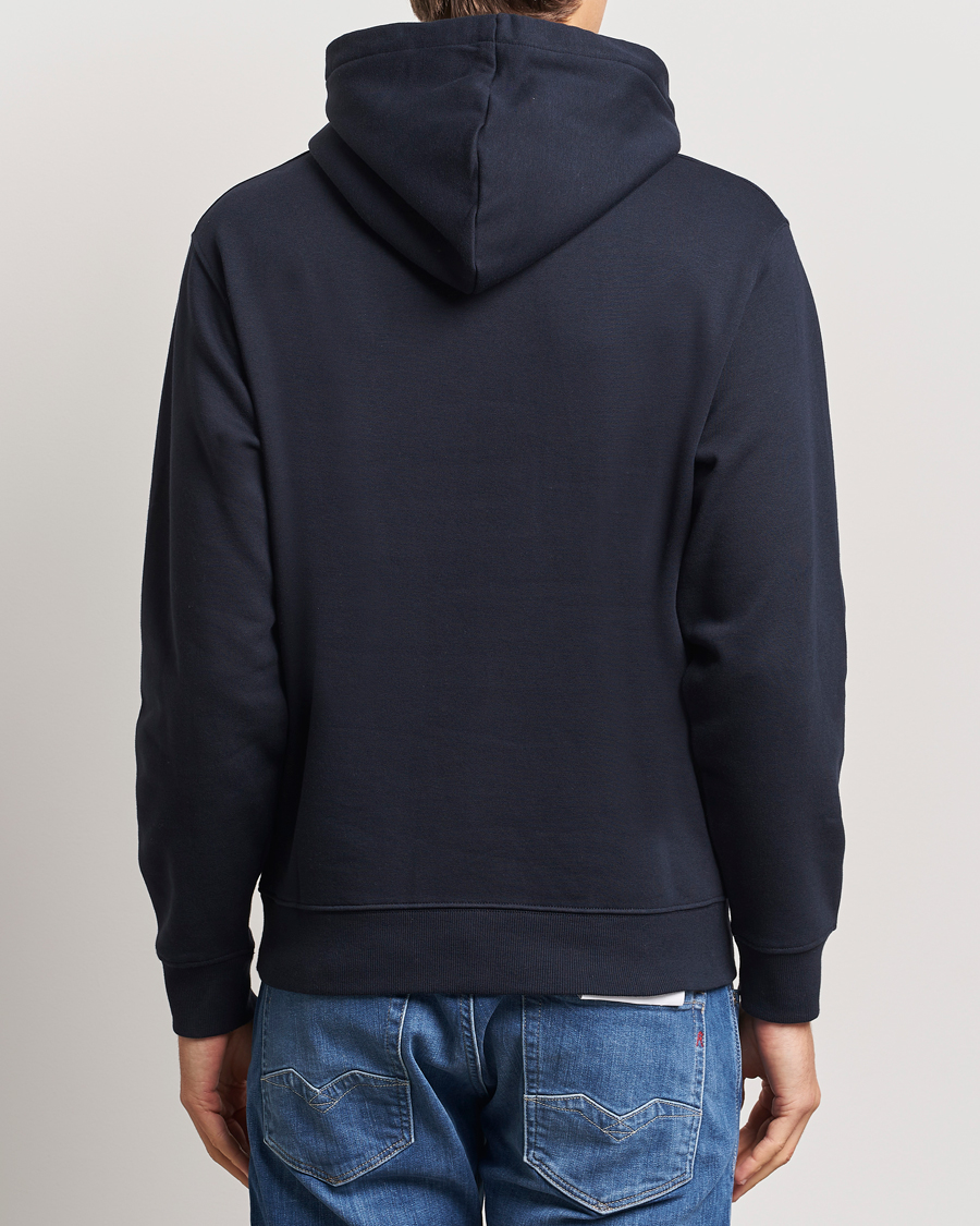 Herre | Gensere | Replay | Tonal Logo Hoodie Navy