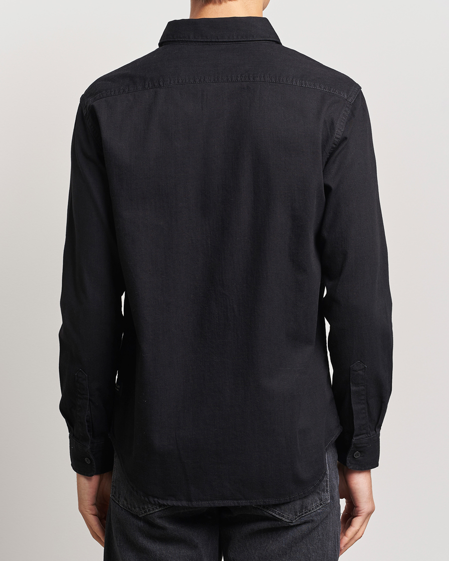 Herre | Skjorter | Replay | Denim Shirt Washed Black