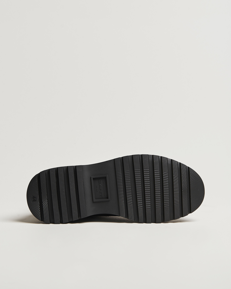 Herre | GANT Clefton Felt Lined Suede Boot Black | GANT | Clefton Felt Lined Suede Boot Black