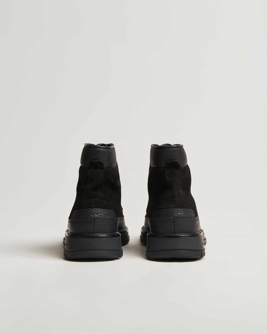 Herre | GANT Clefton Felt Lined Suede Boot Black | GANT | Clefton Felt Lined Suede Boot Black